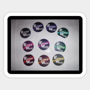 Retro Wave Assorted Stickers Sticker